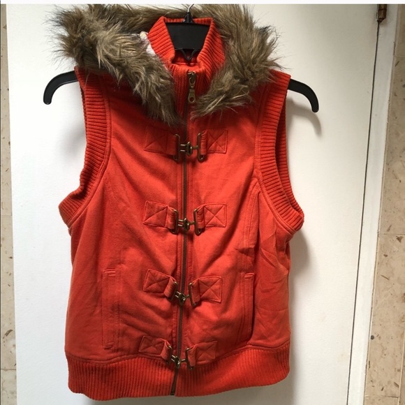 Mudd Jackets & Blazers - Vest with Hoodie Mudd